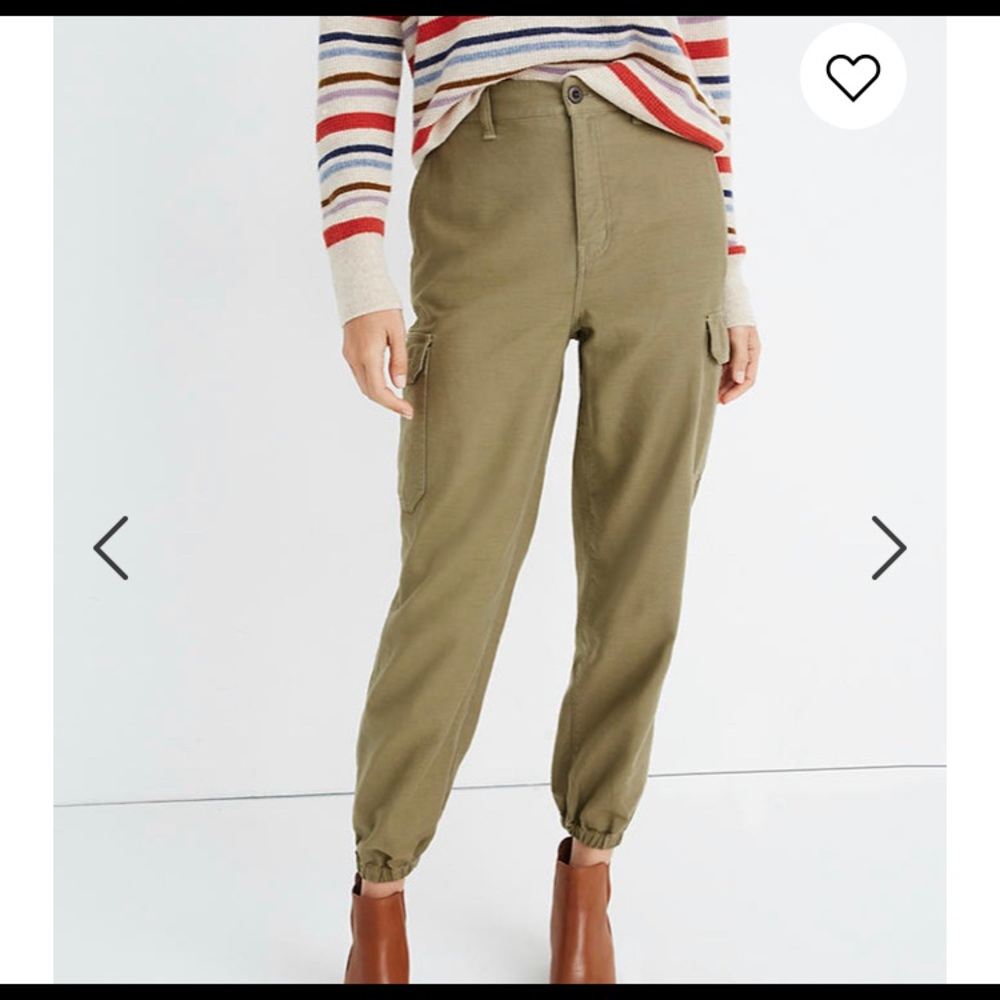 Madewell High-Rise Cargo Pants size 25 fits 27